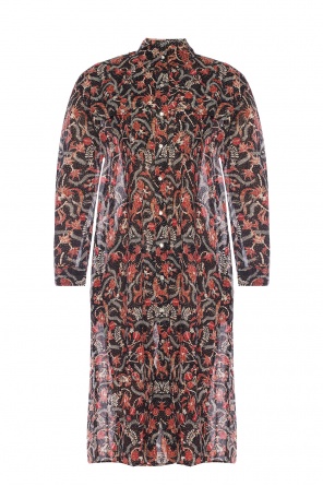 Patterned long sleeve dress, zdjęcie 1 Patterned long sleeve dress od Isabel Marant Etoile